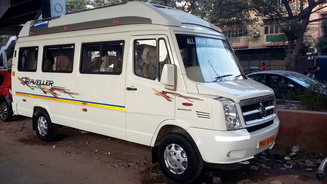 12 Seater Deluxe Tempo Traveller