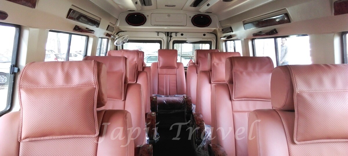 12 Seater Maharaja Tempo Traveller