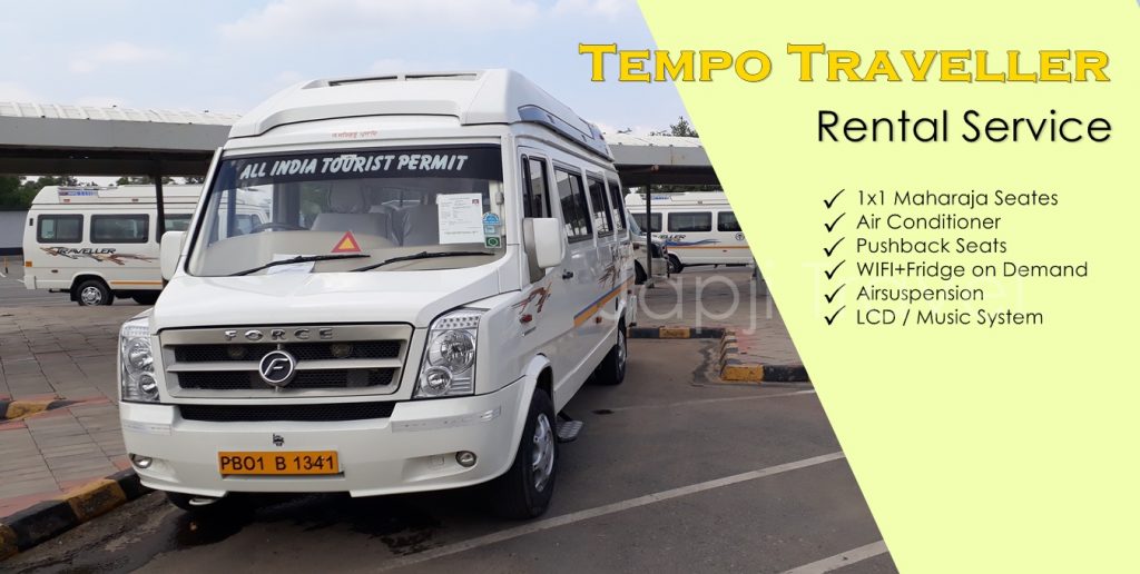 15 Seater Tempo Traveller Hire