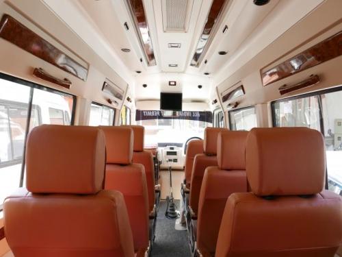 12 seater Maharaja luxury interior